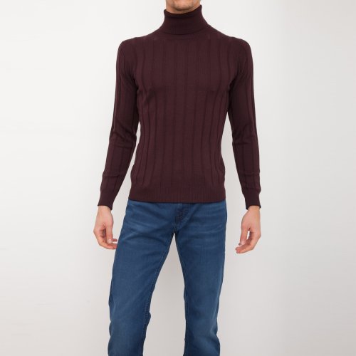 Чоловічий светр ELEVENTY MAGLIA BORDEAUX