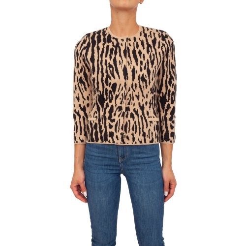 Женский кардиган TWIN-SET GIACCHINA ANIMALIER