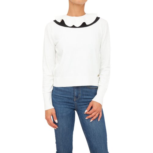 Женский свитер TWIN-SET MICROPULL BIANCO