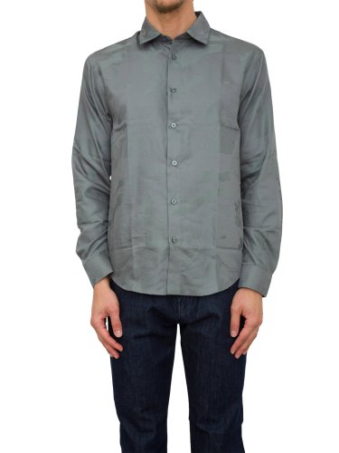 Мужская рубашка с длинным рукавом ARMANI EXCHANGE CAMICIA VERDE