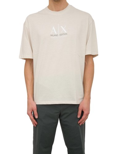 Чоловіча футболка  ARMANI EXCHANGE T-SHIRT BEIGE