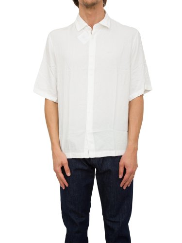 Мужская рубашка с коротким рукавом ARMANI EXCHANGE CAMICIA BIANCO
