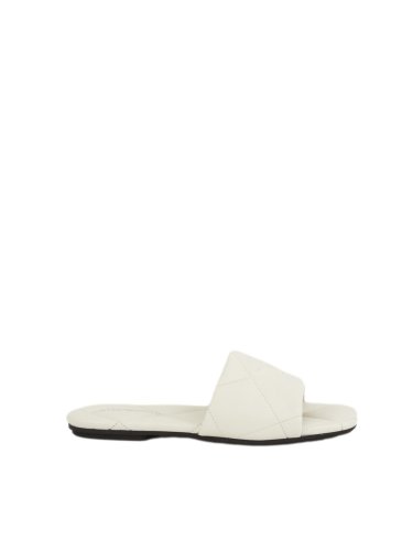 Женские шлепанцы EMPORIO ARMANI  SANDAL AVORIO