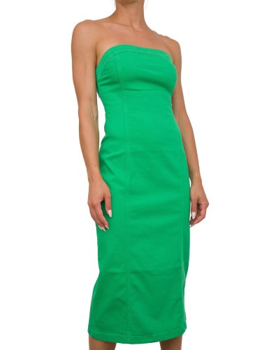 Женское платье TWIN-SET ABITO MIDI VERDE