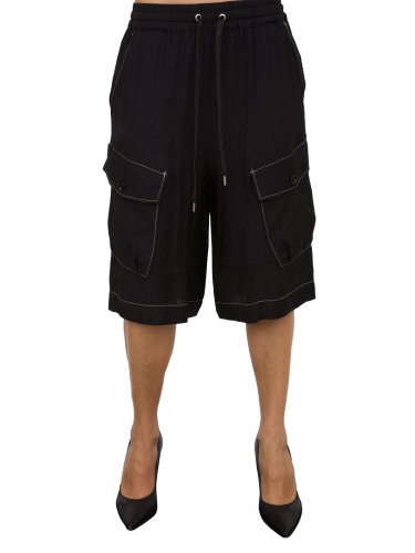 Женские шорты PINKO BERMUDA NERO