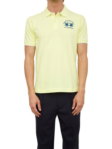 Чоловіче поло LA MARTINA MAN POLO S/S PIQUET STRETCH GIALLO