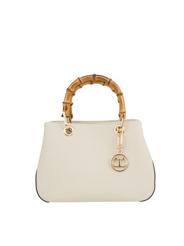 Женская сумка с ручками TWIN-SET TOTE MEDIA BIANCO