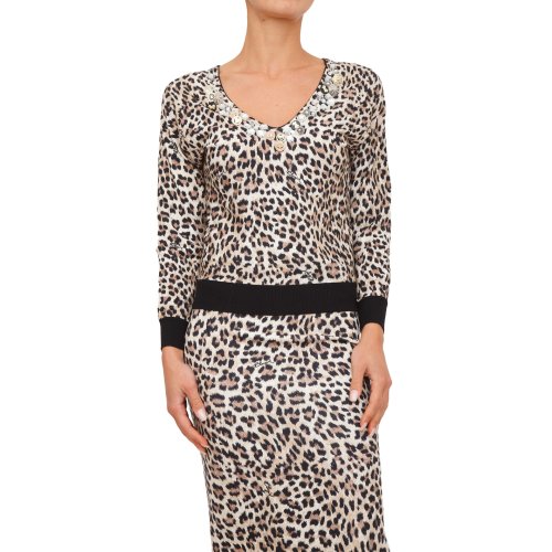 Жіночий светр BLUGIRL SWEATER ANIMALIER