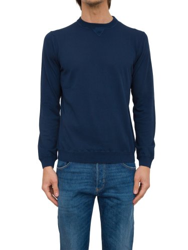 Мужской свитер ELEVENTY LONG SLEEVES ROUND NECK SWEATER BLU