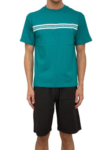 Чоловіча футболка BIKKEMBERGS  T-SHIRT VERDE