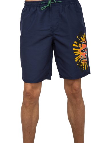 Мужские пляжные шорты EA7 EMPORIO ARMANI BOXER BEACHWEAR BLU