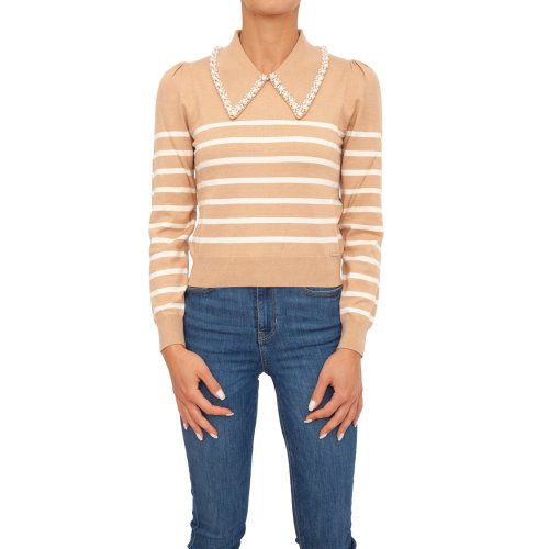 Жіночий светр LIU JO SWEATER BEIGE