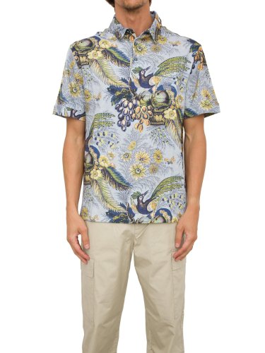 Чоловіче поло ETRO POLO SOHO BLU