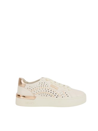 Жіночі кросівки LIU JO SNEAKER TRAFORATA CON BORCHIE BEIGE