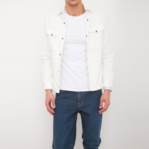Чоловіча сорочка з довгим рукавом Z ZEGNA CAMICIA BIANCO