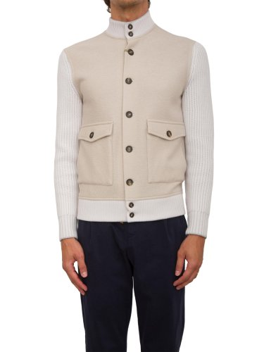 Чоловіча куртка ELEVENTY BIMATERIAL JACKET BEIGE