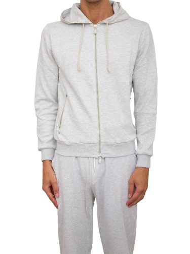 Мужская толстовка ELEVENTY  HOODIE SWEATSHIRT GRIGIO