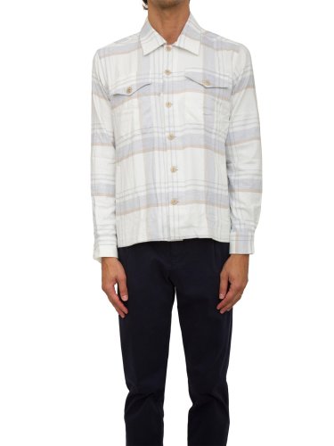 Мужская рубашка с длинным рукавом ELEVENTY  4 POCKETS SHIRT GRIGIO
