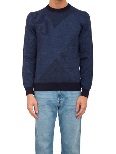 Мужской свитер BOSS Knitwear BLU