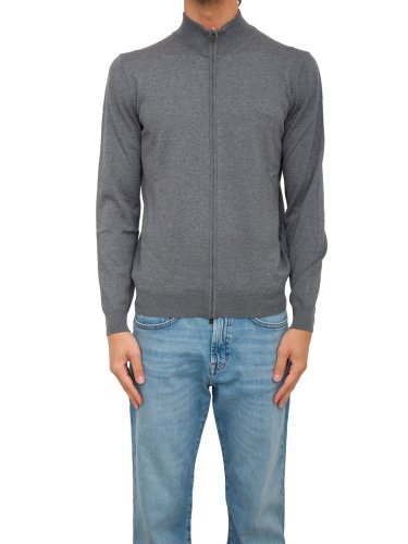 Чоловічий кардиган BOSS Knitwear GRIGIO