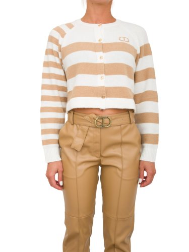 Женский кардиган TWIN-SET CARDIGAN BEIGE
