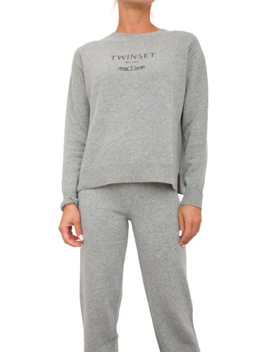 Женский свитер TWIN-SET PULL GRIGIO
