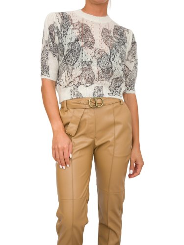 Женский свитер TWIN-SET PULL BIANCO