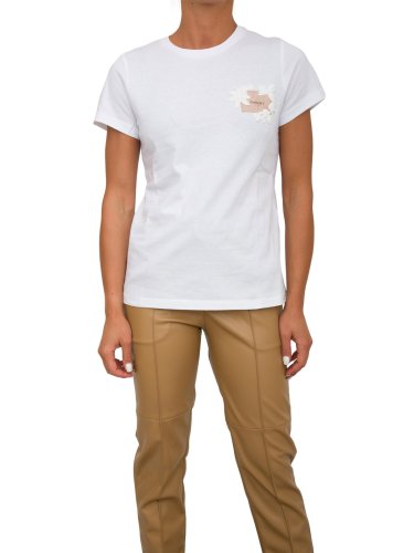 Женская футболка TWIN-SET T-SHIRT BIANCO