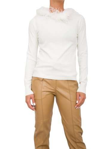 Женский свитер TWIN-SET MAGLIA BIANCO