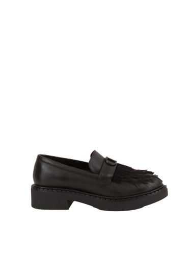 Женская классическая обувь TWIN-SET MOCASSINO NERO