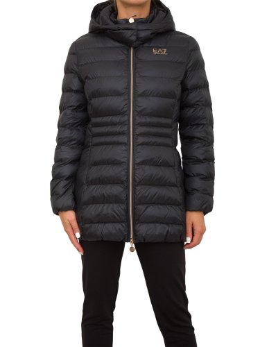 Женская куртка EA7 EMPORIO ARMANI CABAN COAT NERO