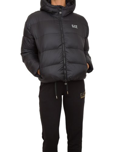 Женская куртка EA7 EMPORIO ARMANI GIUBBOTTO NERO