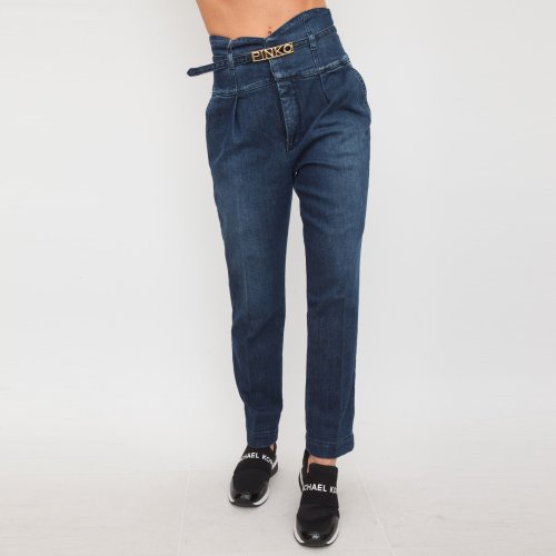 Женские джинсы PINKO BUSTIER BLU DENIM