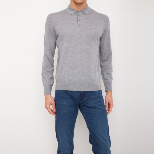 Мужское поло Z ZEGNA POLO GRIGIO
