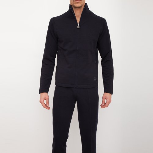 Чоловіча толстовка Z ZEGNA FELPA BLU