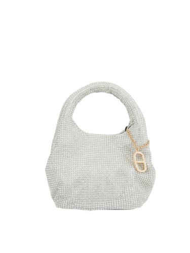 Женская сумка с ручками TWIN-SET MINI HOBO ARGENTO