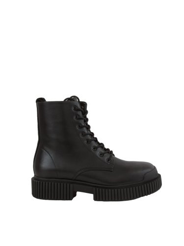 Жіночі черевики на шнурках  ARMANI EXCHANGE BOOT NERO