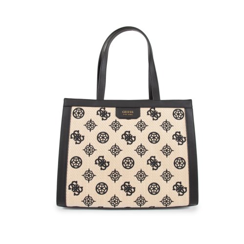 Жіноча сумка з ручками GUESS JEANS BAGS BEIGE