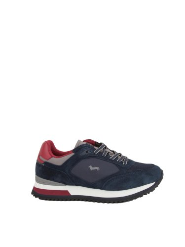 Мужские кроссовки HARMONT & BLAINE SCARPA UOMO CAMOSCIO - TEX FABRIC BLU