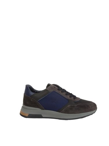 Мужские кроссовки LA MARTINA SCARPA UOMO CAMOSCIO - TEX FABRIC