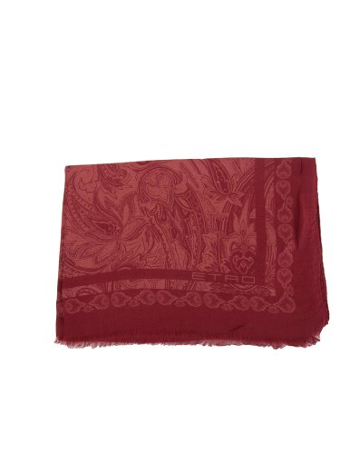 Жіночий шарф ETRO SCARF 68 X 200 CM ROSSO