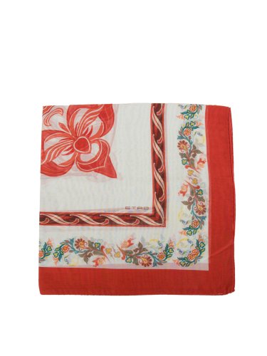Жіноча хустка ETRO  Aida Shawl Woman ROSSO