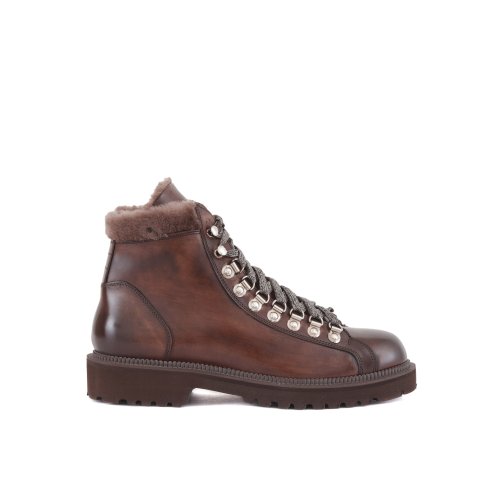 Мужская обувь на шнурках ELEVENTY SCARPA MARRONE