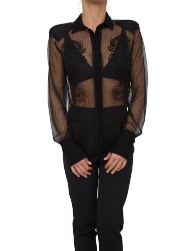 Жіноча сорочка з довгим рукавом  BLUGIRL Camicia NERO