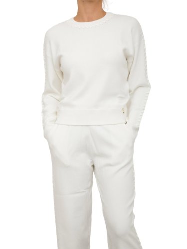Жіночий светр PATRIZIA PEPE MAGLIA/KNIT BIANCO