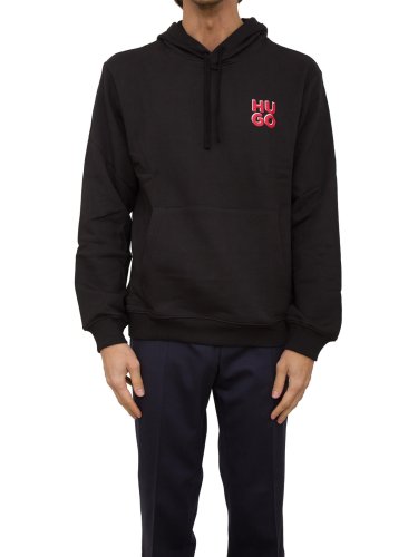 Мужская толстовка BOSS Sweatshirt NERO