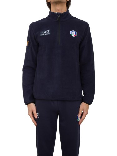 Мужская толстовка EA7 EMPORIO ARMANI FELPA BLU