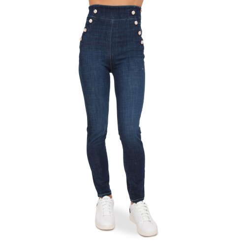 Жіночі джинси GUESS JEANS 5 TASCHE BLU DENIM