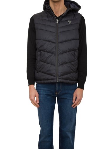 Мужской жилет GUESS JEANS GIUBBOTTI NERO