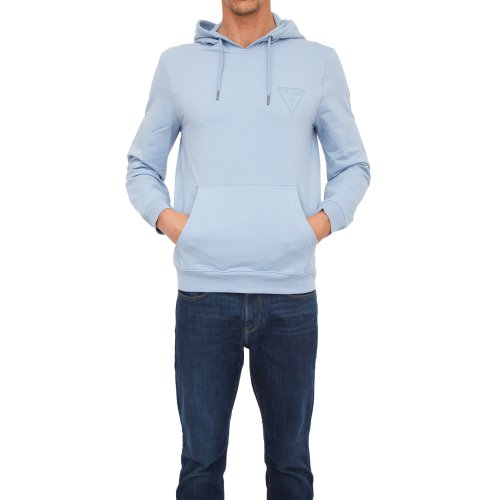 Мужская толстовка GUESS JEANS FELPA AZZURRO